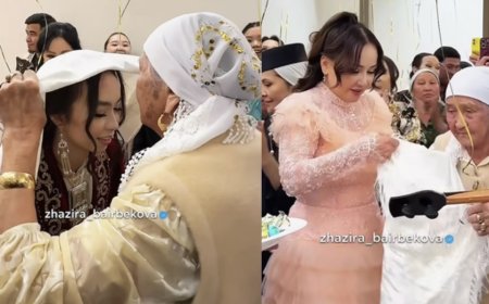 «Қадамы құтты болсын»: Жазира Байырбекова келін түсірді (ВИДЕО)