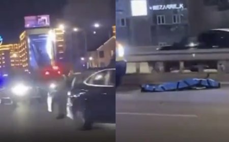 Алматыда әл-Фараби даңғылында тағы бір адам көз жұмды