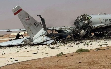 Иран АҚШ-тың 500 миллион доллар тұратын ұшағын екіге бөліп тастады