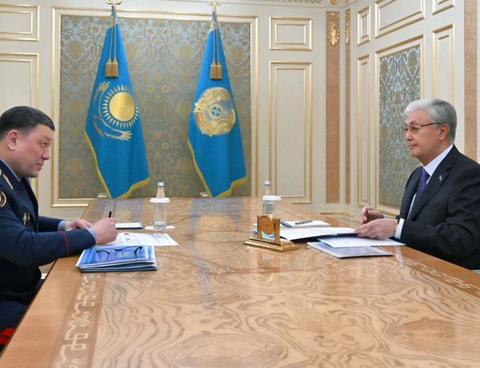 Мемлекет басшысы Ішкі істер министрін қабылдады