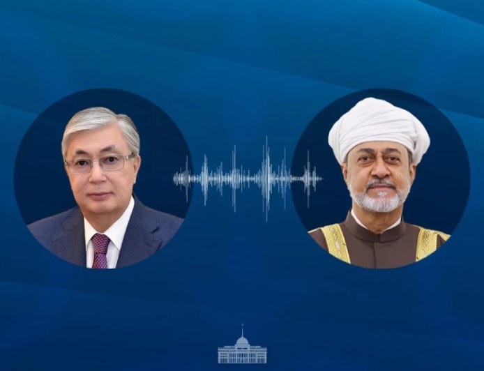 Тоқаев  Оман Сұлтанымен телефон арқылы сөйлесті