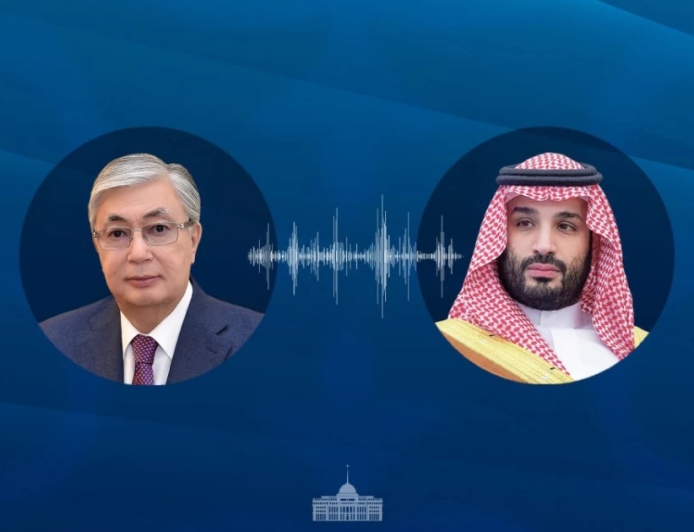 Президент Сауд Арабиясының тақ мұрагерімен телефон арқылы сөйлесті