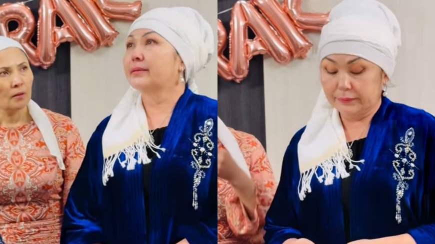 «Өле-өлгенше Асекеңнің аруағына қызмет етемін»: Бағдат Әшімова көзіне жас алды (ВИДЕО)