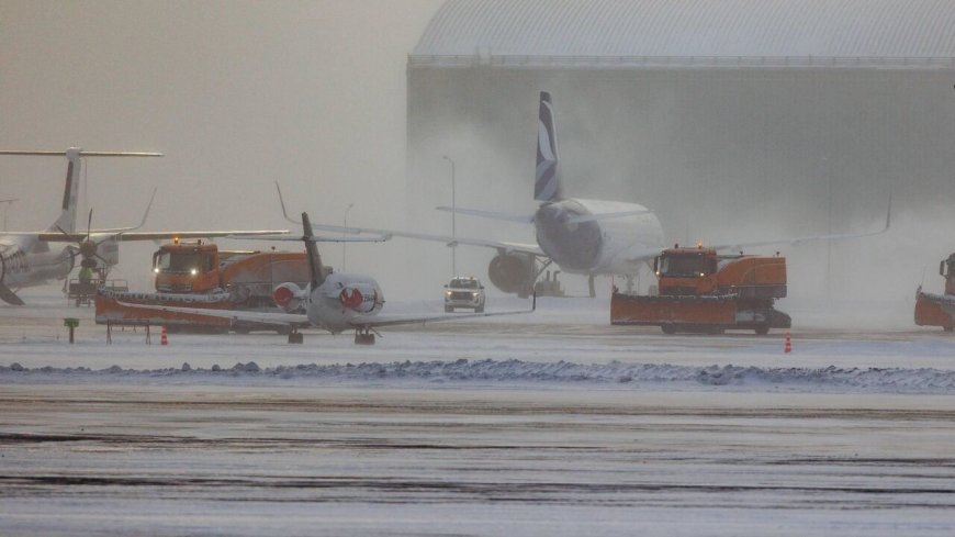 Астанада қолайсыз ауа райынан  20-дан астам әуе рейсі кешігіп жатыр
