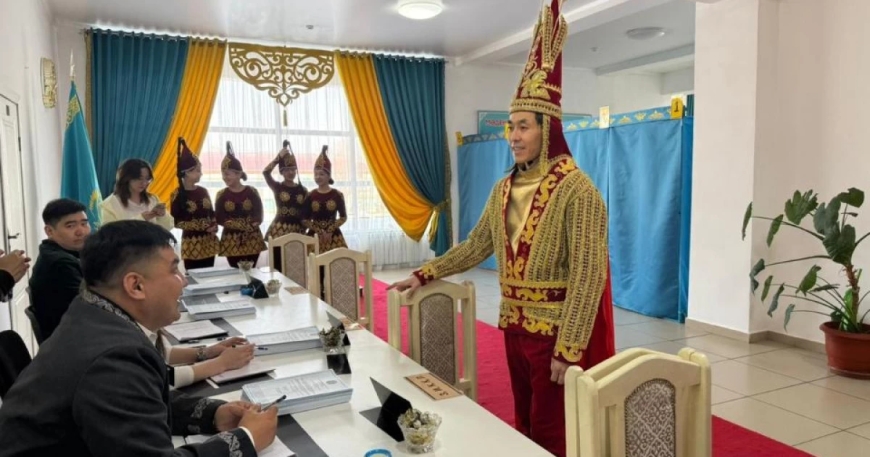 Еңбекшіқазақ ауданының тұрғыны «Алтын адам» бейнесінде дауыс берді