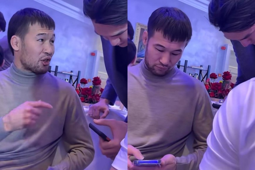 «Кіммен дос болуды біледі»: Нұрлан Сабыров Шавкат Рахмоновтың нөмірін алған видеосы тарады (ВИДЕО)