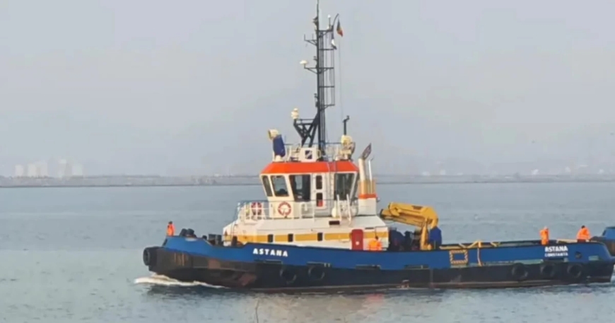 «Астана» буксирі аударылып, төрт адам іздестіріліп жатыр