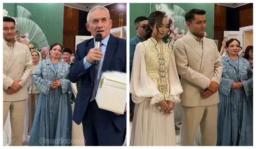 «Осыған разы болыңыз»: Жанболат пен Жазира құдаларына берген қалың малы қызу талқыланып жатыр