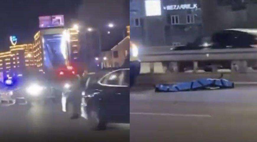 Алматыда әл-Фараби даңғылында тағы бір адам көз жұмды