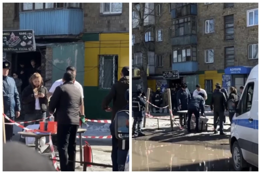 Қарағандыда ер адам базар алдында өзін өртеп жібермек болды