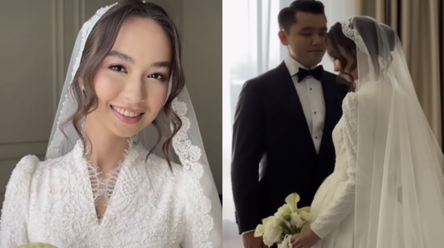 «Неткен сұлу едің»: Жазира Байырбекованың ұлы қалыңдығын  алғаш рет той көйлегінде көрді (ВИДЕО)