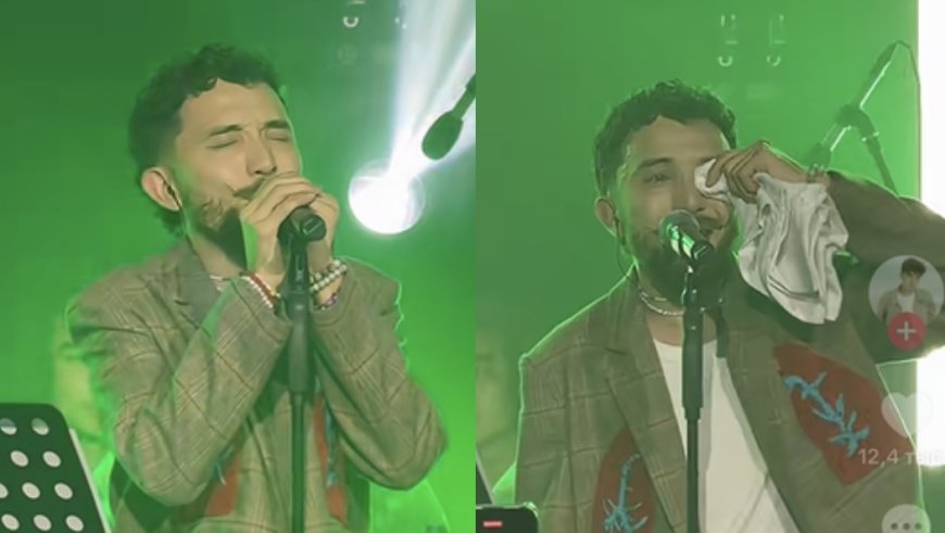 «Жүрегіміз езіліп кетті-ау»: Әнші Qanay сахнада егіліп жылап қалды(ВИДЕО)