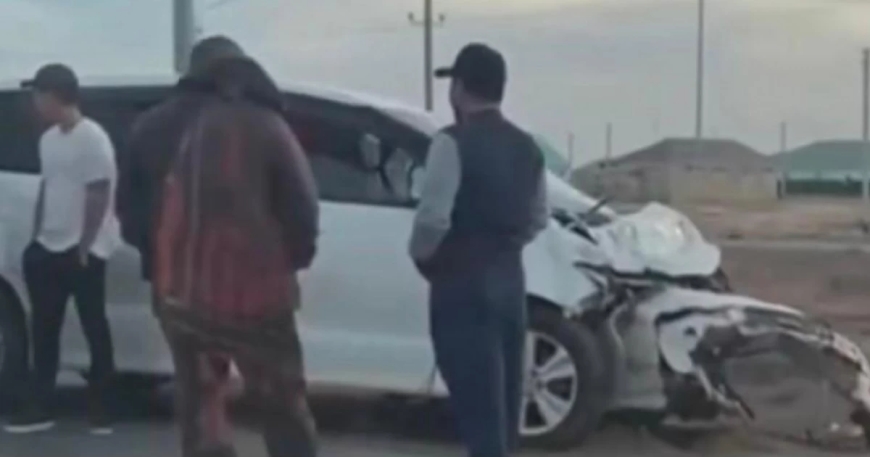 Атырау облысында жол апатынан екі сәби көз жұмды