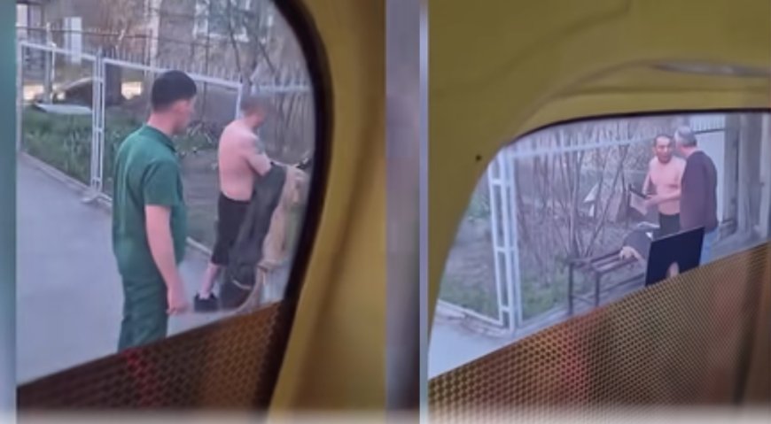 Алматыда мас ер адам дәрігерлерді үйіне қамап, пышақпен қорқытқан