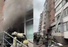 Астанада көпқабатты үйлердің біріндегі дүкеннен өрт шықты