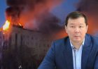 Ақтөбе әкімдігі отқа оранды (ВИДЕО)