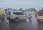 Алматы облысында 5 автокөлік соқтығысып қалды