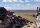Шығыста жантүршігерлік жол апатынан екі адам ажал құшты (ВИДЕО)