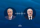 Мемлекет басшысы Александр Лукашенкомен сөйлесті
