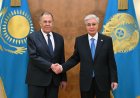 Президент Сергей Лавровты қабылдады