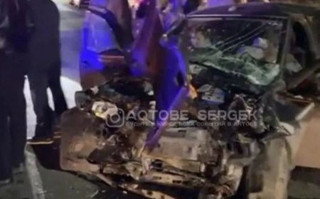 Ақтөбеде адам шығыны тіркелген жантүршігерлік апат болды (ВИДЕО)