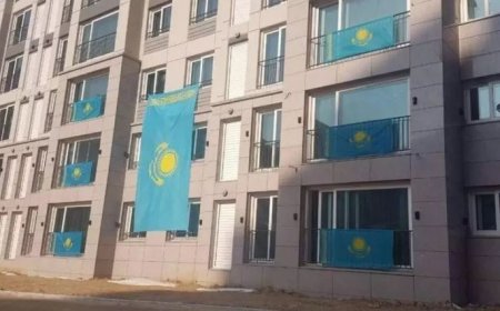 Бұдан былай көк байрақты балконға ілуге рұқсат берілуі мүмкін