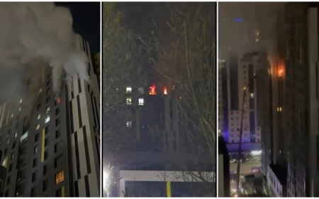 Астанадағы көпқабатты үйден өрт шығып, үш бала қаза тапты