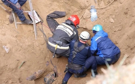 Павлодарда екі жұмысшыны топырақ басып қалды