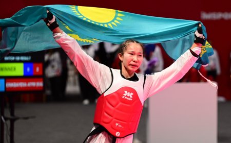 «20жыл күткен тарихи жеңіс»: Таэквондошы Айым Серікбаева әлем чемпионы атанды