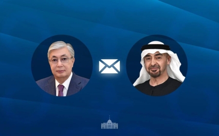 Тоқаев Мұхаммед бен Заид Әл Нахаянға хат жолдады