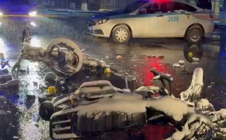 Қарағанды облысында екі мотоцикл соқтығысып, жүргізушілері қаза тапты