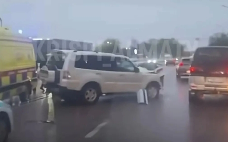 Алматы облысында 5 автокөлік соқтығысып қалды
