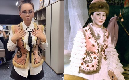 «Жәдігерді неге берген»: Баян Алагөзова Қыз Жібек киген камзолды меншіктеп алды (ВИДЕО)