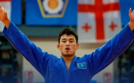 Әділет Алман дзюдодан Азия Чемпионы атанды