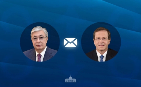Тоқаев Израиль Президентін құттықтады