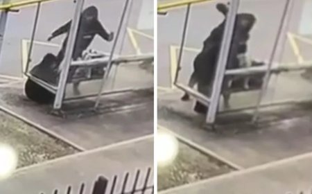 Алматыда жас жігіт аялдамада тұрған зейнеткер әйелді аяусыз ұрып-соққан (ВИДЕО)