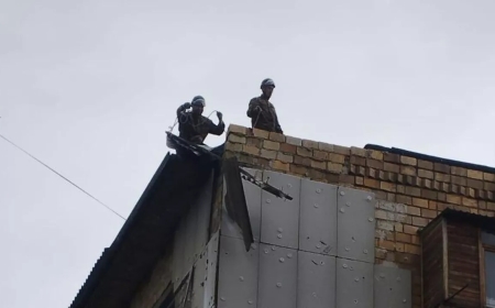 Қарағанды облысында дүлей дауыл бірнеше үйдің шатырын ұшырып кетті