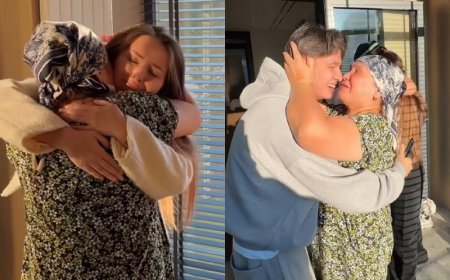 «Сынақ артта қалсын»: Отбасымен қауышқан Жанабыловтар желі талқысына түсті (ВИДЕО)