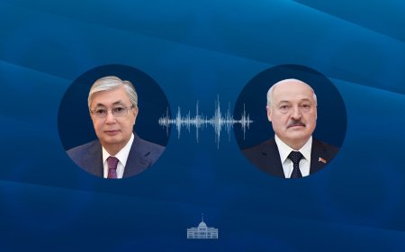 Мемлекет басшысы Александр Лукашенкомен сөйлесті