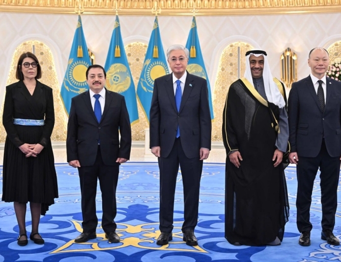 Төрт мемлекеттің елшісі Тоқаевқа сенім грамоталарын тапсырды