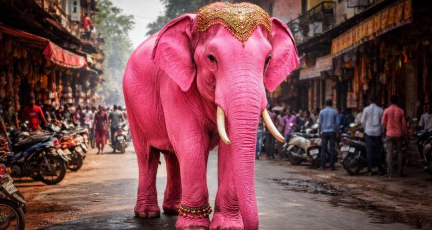 Үндістанда контент үшін боялған піл өліп қалды (ВИДЕО)