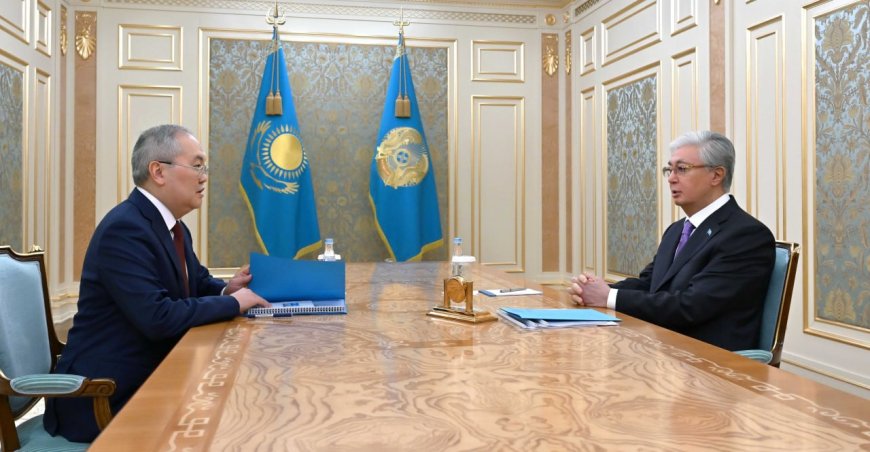 Тоқаев Қаржылық мониторинг агенттігінің төрағасын қабылдады