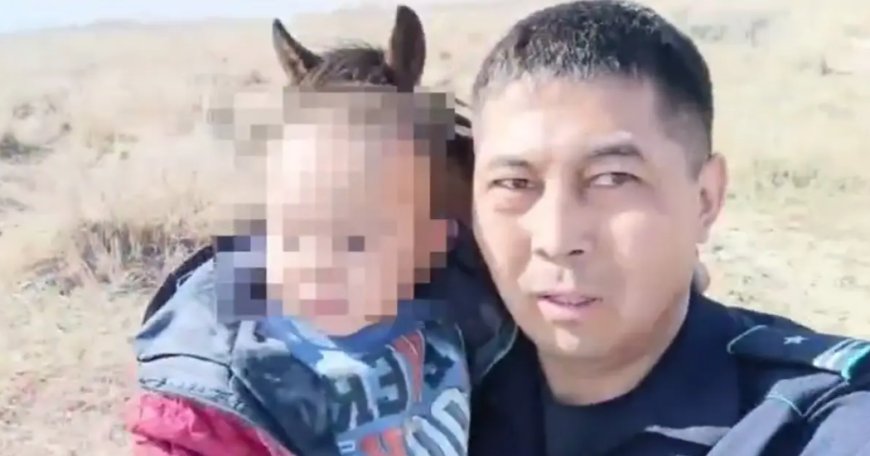 Абай облысында айдаладан 3 жасар бала табылды (ВИДЕО)