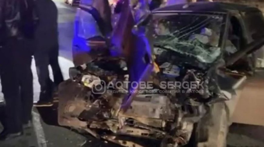 Ақтөбеде адам шығыны тіркелген жантүршігерлік апат болды (ВИДЕО)