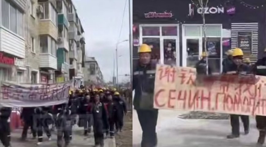 Комсомольск-на-Амуреде қытайлық жұмысшылар жаппай көтеріліске  шықты 