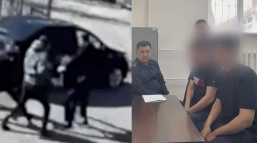 Астанада жасөспірім көлікпен  мектеп аумағына заңсыз кіріп, төбелес шығарды