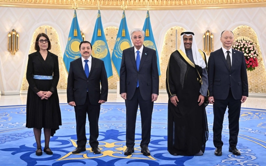 Төрт мемлекеттің елшісі Тоқаевқа сенім грамоталарын тапсырды