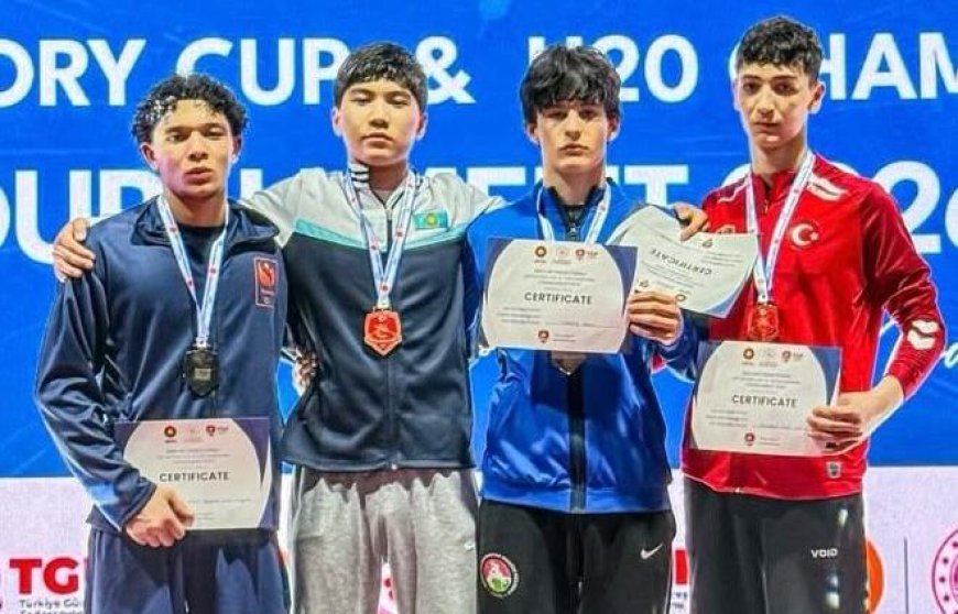 Қазақстан балуандары Түркиядағы турнирде 12 алтын жеңіп алды