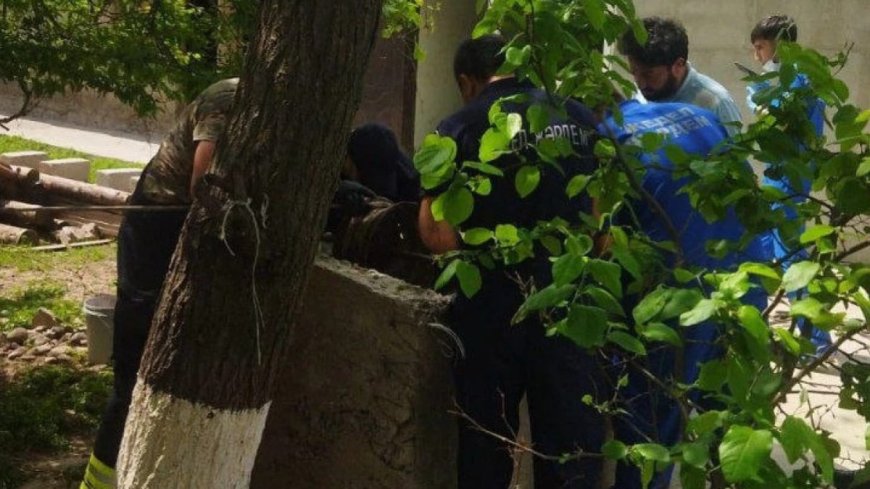 Шымкентте екі жасар қыз 24 метрлік құдыққа құлап кеткен