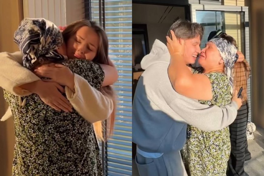 «Сынақ артта қалсын»: Отбасымен қауышқан Жанабыловтар желі талқысына түсті (ВИДЕО)